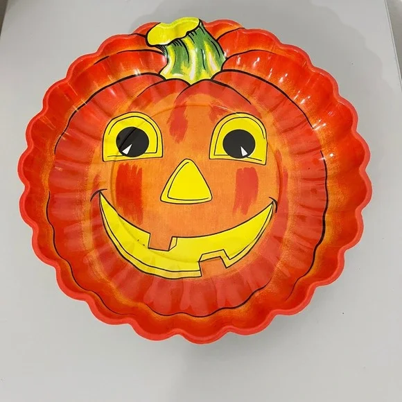Pumpkin Serving Plate Unisex 9.5
