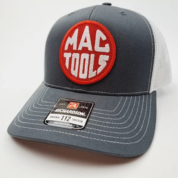 MAC Tools Richardson 112 Trucker Embroidered Patch Mesh Snapback Cap Hat…
