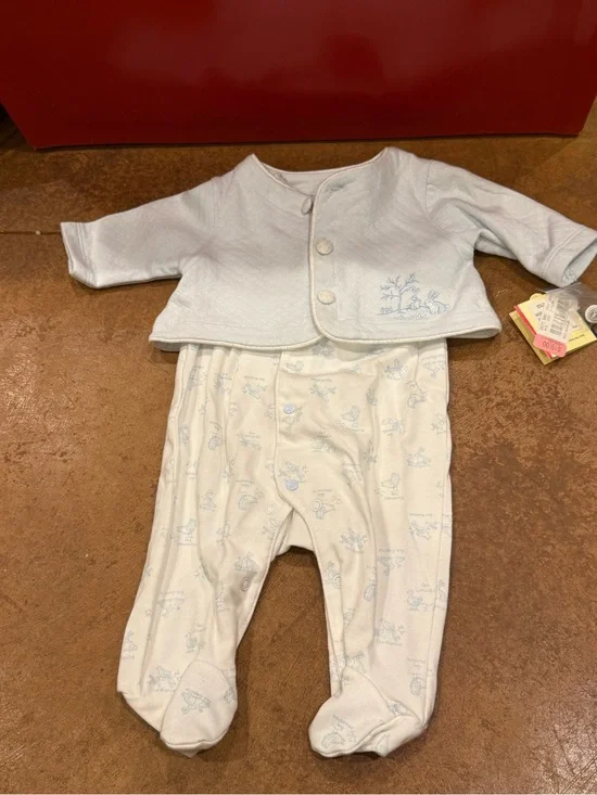 Vintage absorba paris baby outfit newborn