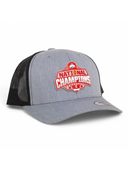 Ohio State Buckeyes 2024 CFP National Champions YP Classic Snapback Trucker Hat