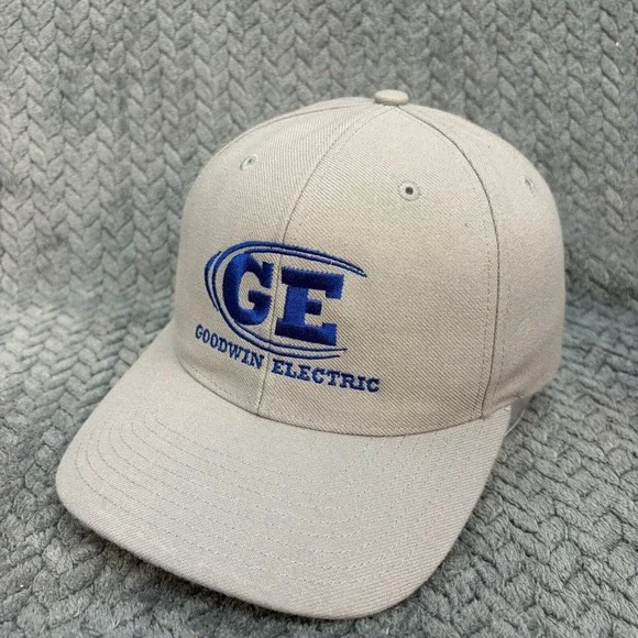 Richardson Pro 514 Goodwin Electric Hat Tan Blue Embroidered MD-LG Adjustable