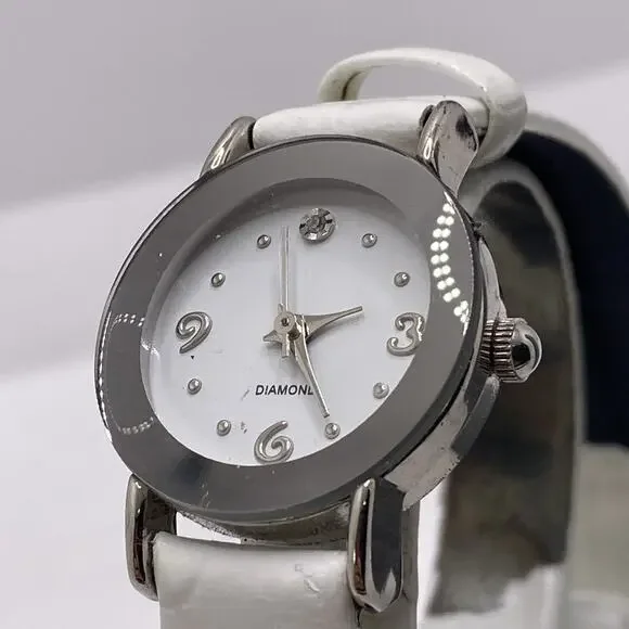 Womens Vintage Leather Quartz Fashion Watch New Battery