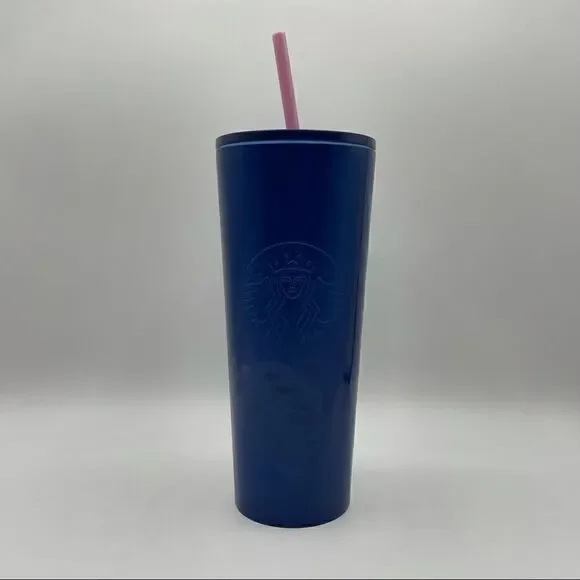 Starbucks Metallic Blue Siren Stainless Steel Tumbler 2021