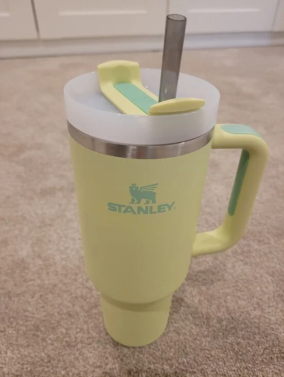 Stanley Green 40oz Tumbler Cup With Straw