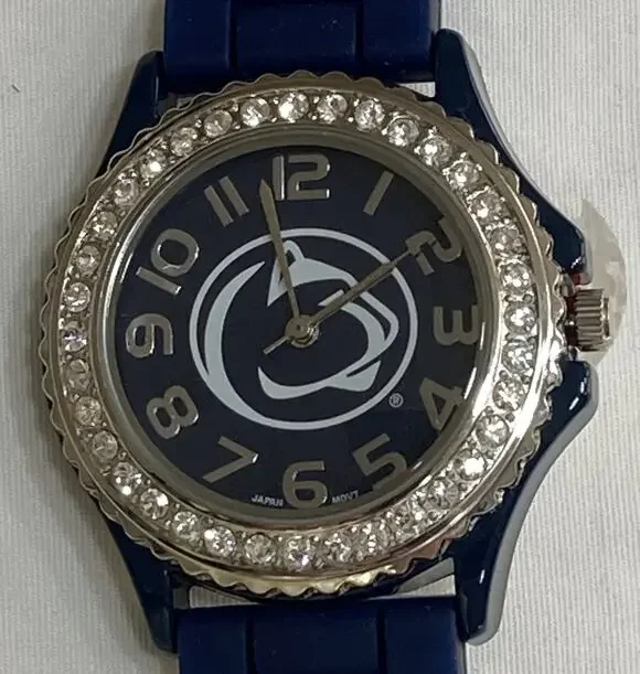 Penn State Nittany Lions Ladies Crystals Watch, Gift for Her Mom , NCAA