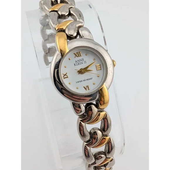 Anne Klein II Watch Women 20mm‎ Case Two Tone 6.25