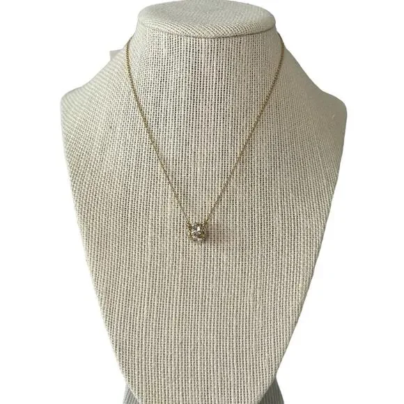 Kate Spade Lady Marmalade Mini Pendant Necklace Gold tone