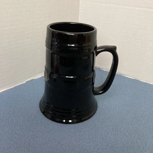 Longaberger Pottery Woven Traditions Ebony Vitrified 6.5