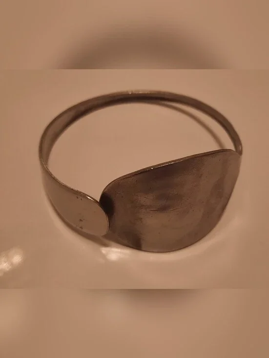 Polished Stainless Steel Women's Cuff Watch Bracelet     Item #152