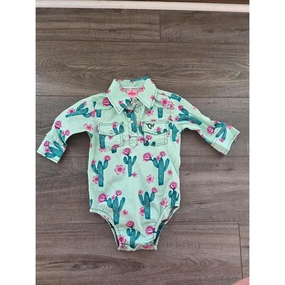 Cowgirl‎ hardware baby girl top 6-12 mos