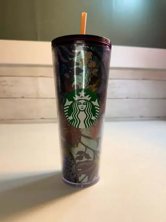 Starbucks Fall 2021 Rising Floral 24oz Cold‎ Cup Venti Tumbler