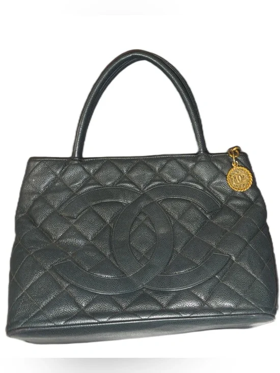 CHANEL Caviar Medallion Tote