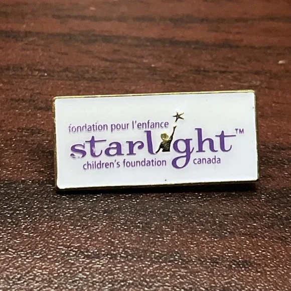 Starlight Children's Foundation Charity Canada Lapel‎ Hat Pin
