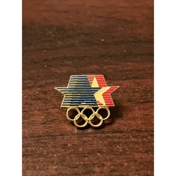 1984 Los Angeles Olympics Team USA Lapel‎ Hat Pin