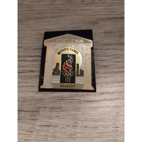 Athens 1896 #49702 Centennial Olympic Games Atlanta 1996 Ho Ho Int'L Co Pinback