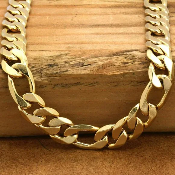 Mens 14k Gold 12mm 24