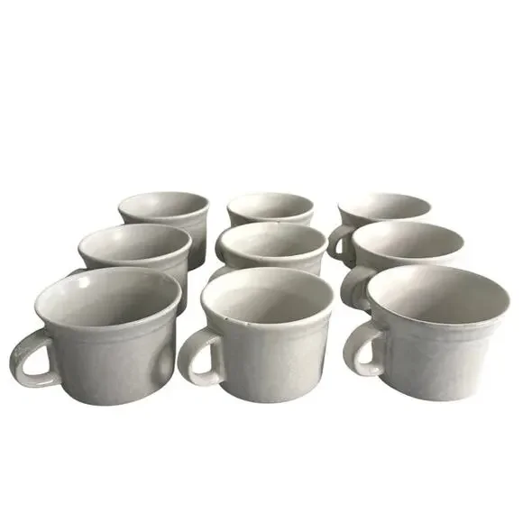 Bennington Potters Vermont set of 9 mugs (1026 d)