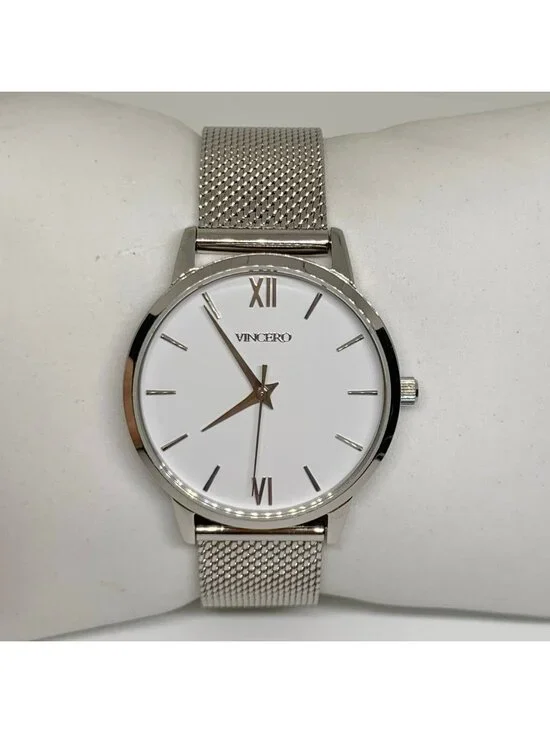 Vincero Women’s Watch “live your legacy” 33mm  quartz analog mesh band running