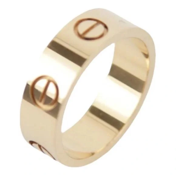 Cartier love  Gold  Ring  18‎ k