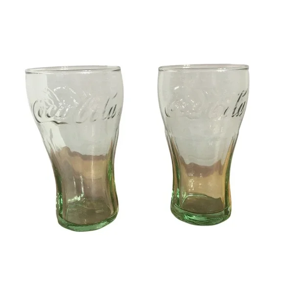 Vintage Coca-Cola Georgia Green‎ Embossed Logo 6