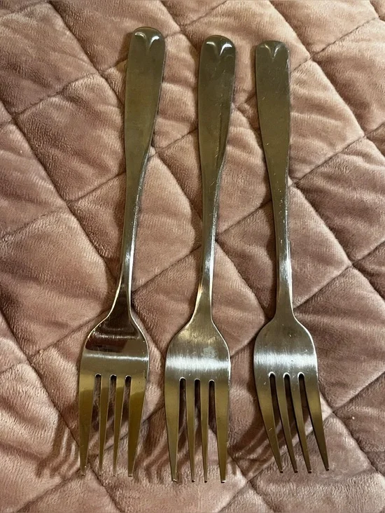 Oneida Stainless steel northland Dinner Forks lot of 3