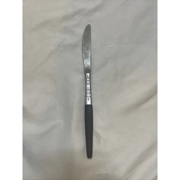 Interpur INR2‎ Stainless Brown Synthetic Wood Handle Flatware Dinner Knife