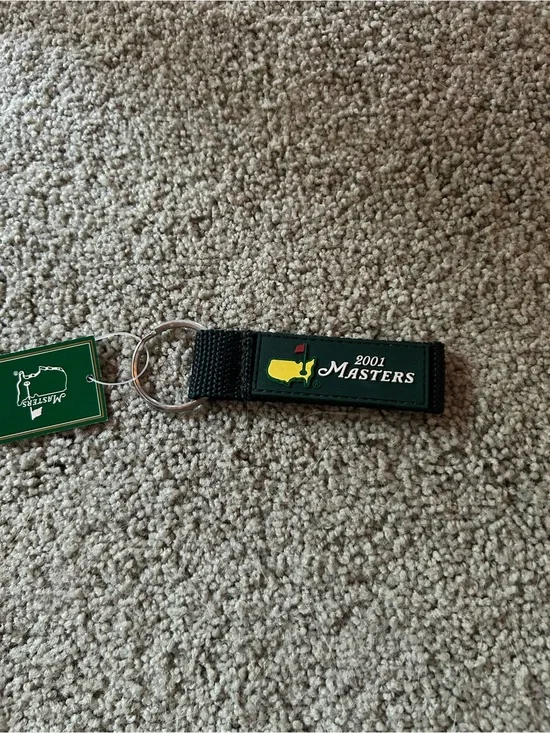 Masters Black Key & Card Holder with Yellow Logo