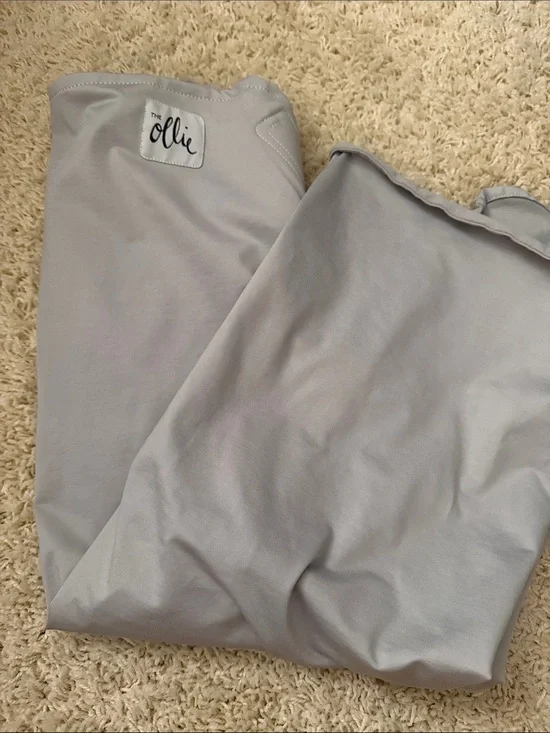 The Ollie Light Gray Sleep Sack for Kids - Cozy Wearable Blanket