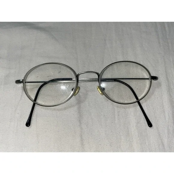 Marcolin Mod 6156 Eyeglass Frame Multicolor And Gold Metal Round  52-17-135