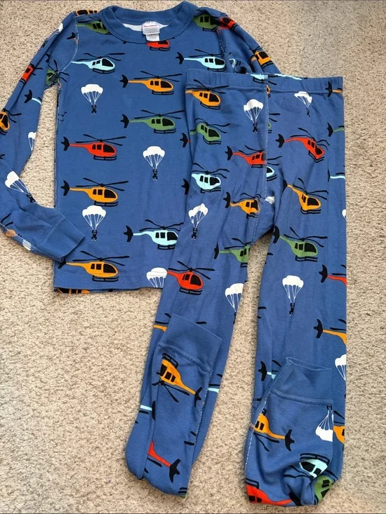 Hanna Andersson Helicopter PJ Set, 10