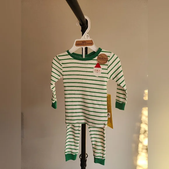 Size‎ 12 months 100% organic cotton Christmas pajama set 12 months