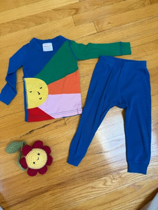Hanna Andersson Rainbow Pajama Set