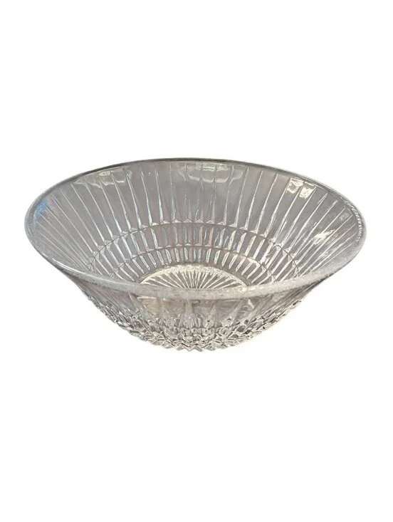 Vintage Jeannette Glass Bowl Empire Pattern 9