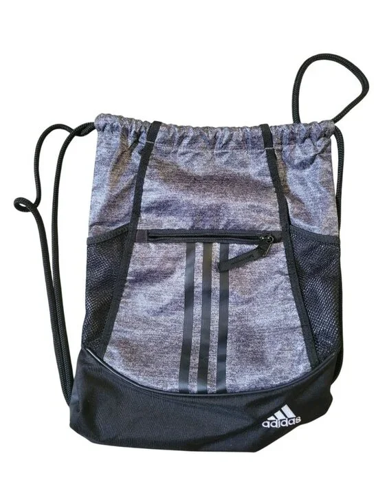Adidas Alliance II Sackpack Onix Jersey Grey/Black 14
