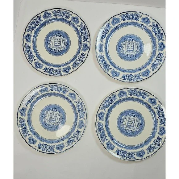 (4) VTG Wedgwood Yale University Russell House 8