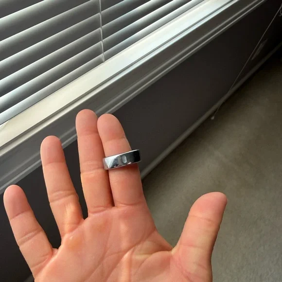 Oura Ring Gen3 Silver, Size 9