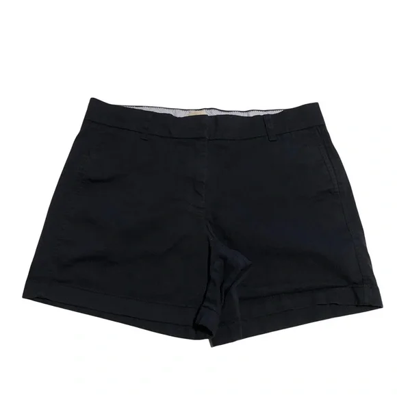 J.Crew Dark Blue Shorts Size 8 97%‎ Cotton 3% Elastane