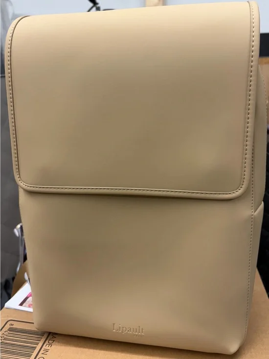 Lost In Berlin Square Backpack-Sand stone New No Tag
