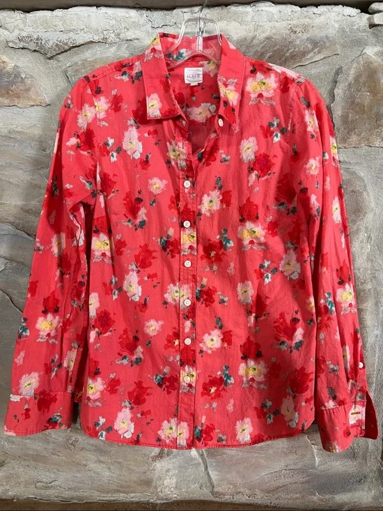 J. Crew The Perfect Shirt Cotton
