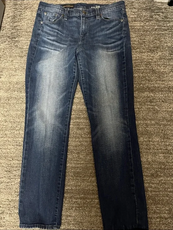 J. Crew Women's Medium Wash Boyfriend Jeans