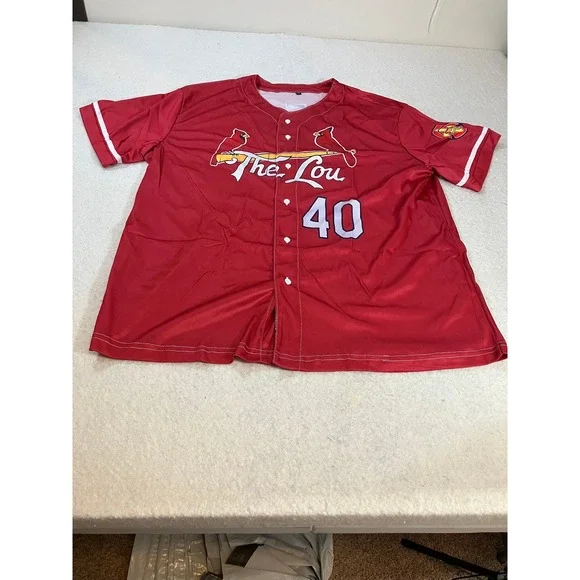 St. Louis Cardinals City Connect Willson Contreras #40 Jersey Youth XXL Red
