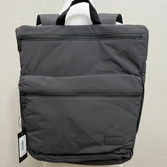 NEW Ted Baker London Crayve Paper Touch Nylon Unisex Sleek City Backpack