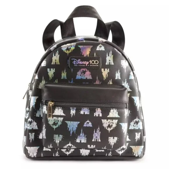 NWT! Disney 100 Aladdin Limited Edition Metallic Mini Backpack Princess Jasmine
