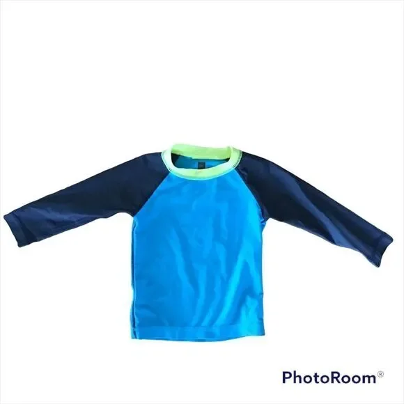 Tea Colorblock Long Sleeve Rashguard 12-18m