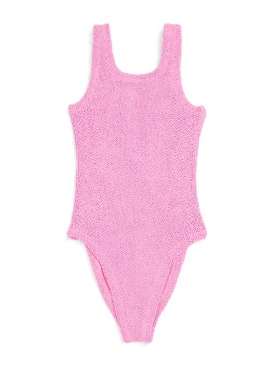 RARE HUNZA G KIDS Classic Swimsuit in Pink