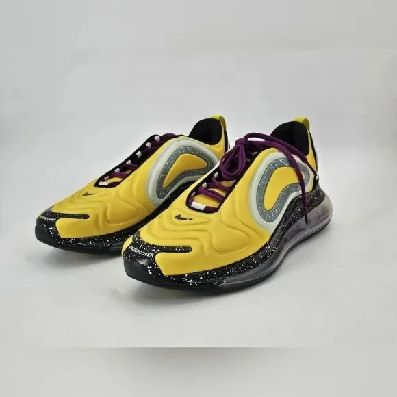 Nike Undercover X Air Max 720 Yellow Black Sneakers MEN 10 OR Women 11.5