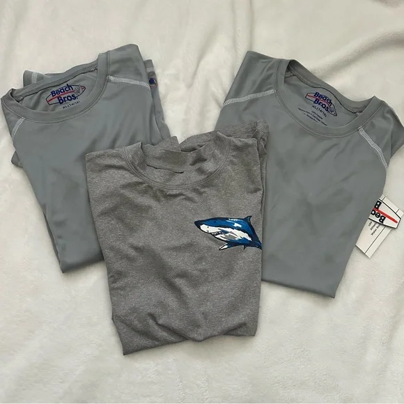 Beach Bros. Swim T-shirts with UPF 3PC