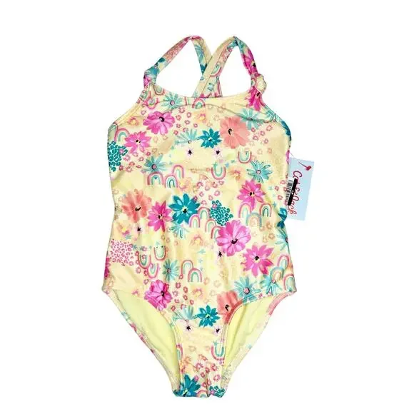 NWT Cat and Jack One Piece Bathing Suit Size XS (4/5)