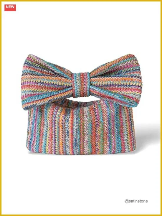 Woven Straw Clutch Purse Summer Beach Crossbody Handbag