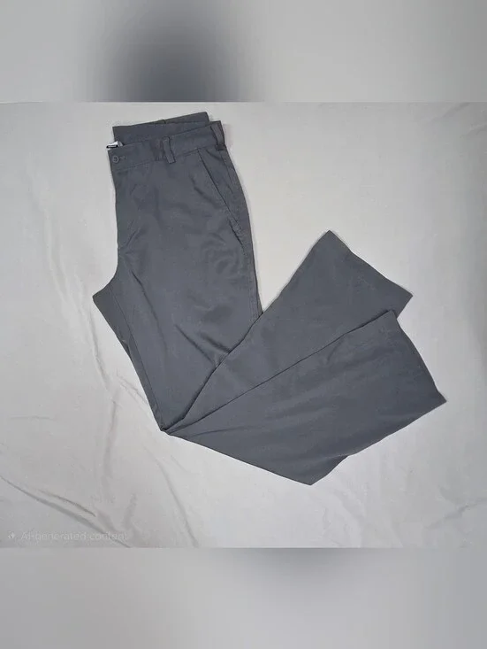 Nike Golf 34 Gray Dri-FIT Pants – Performance Golf Trousers